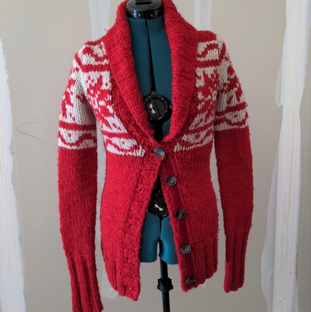 Vintage Abercrombie and Fitch Wool sweater SOLD EBAY